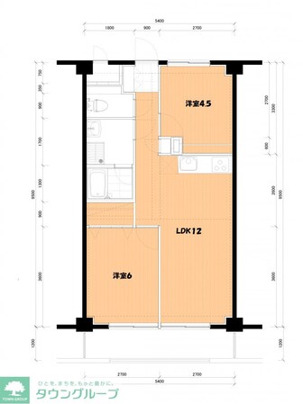 ハピネス飯田6号館の物件間取画像
